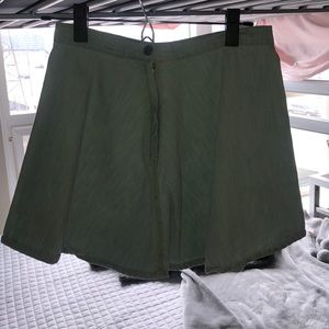 Garage Denim Circle Skirt